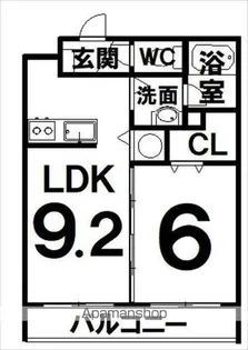 メゾンKINO【3階】の間取り